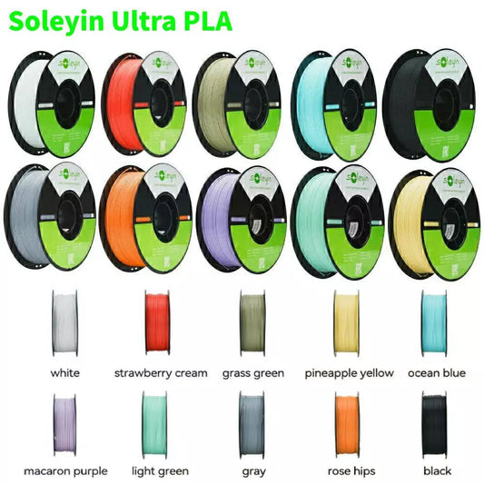 Soleyin Ultra PLA – Affordable, Everyday 3D Printing Filament